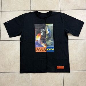 Heron Preston Split Herons Oversized T-Shirt Size L